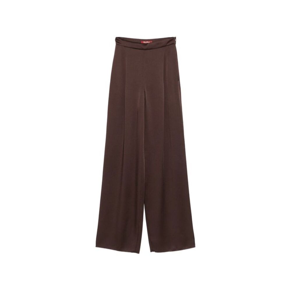 Max Mara Studio Brown Trousers - Palazzo Pants Women